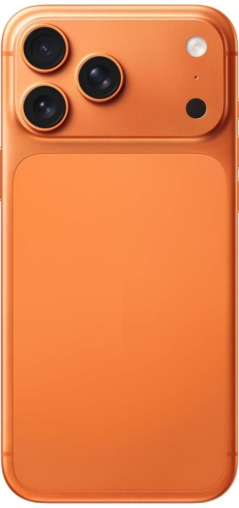 شاصي ايفون IPHONE 17 PRO MAX-(برتقالي)-(كامل)-(اصلي جهاز مستخدم)-(E-SIM)